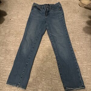 J. Crew Essential Straight Blue Jeans